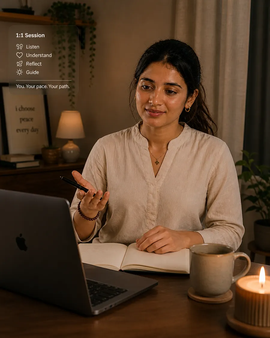 One-to-one online consultation setup